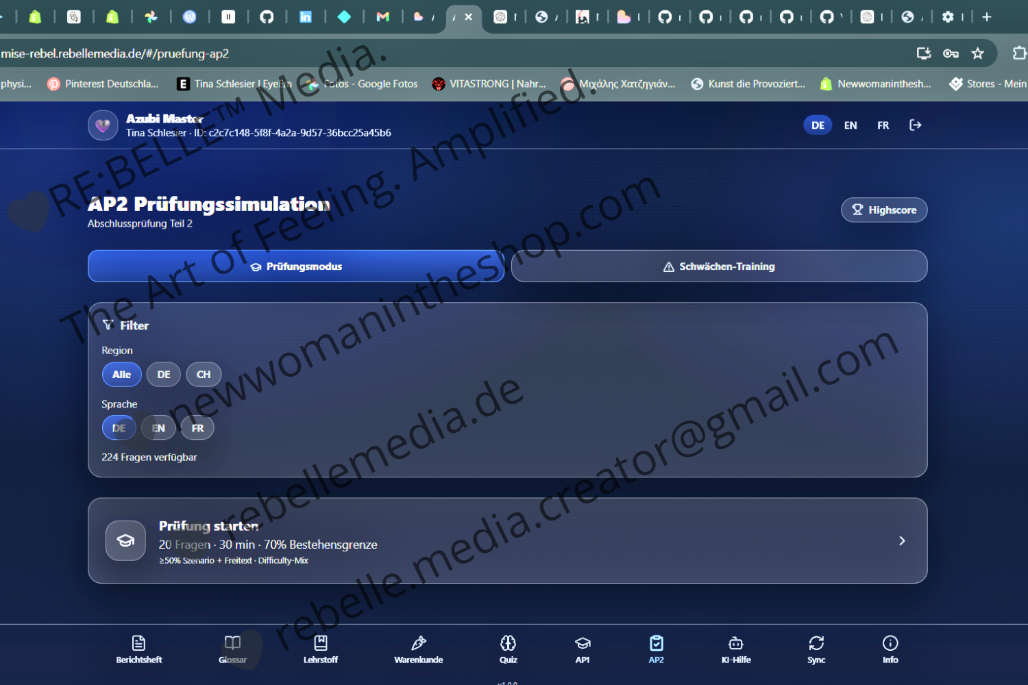 AP1/AP2 Training – Simulator