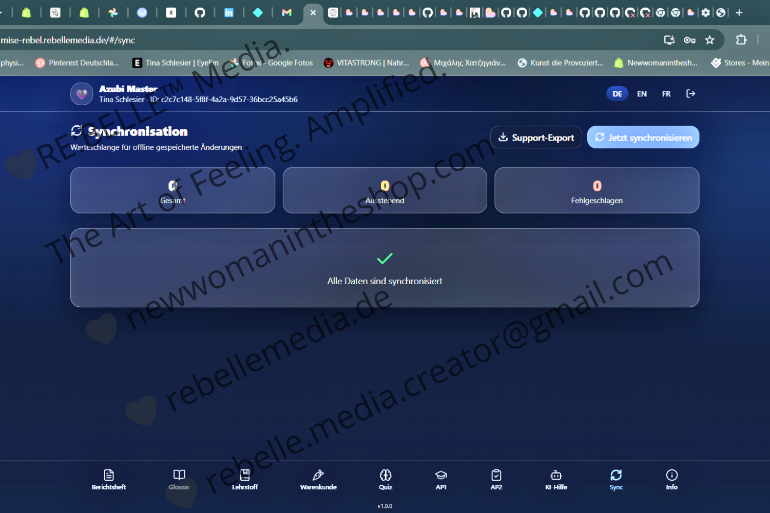 Sync – Offline Warteschlange